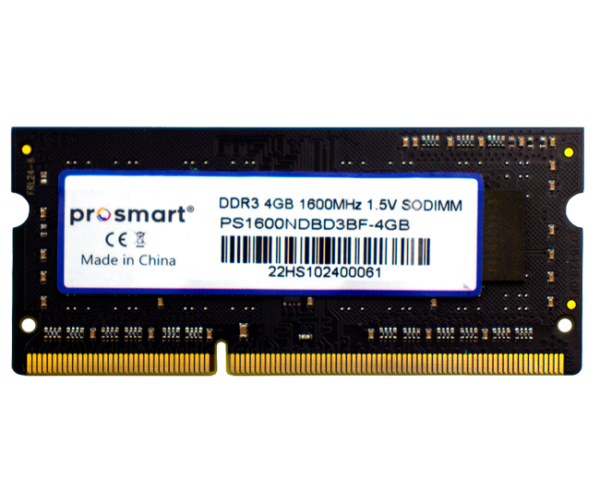 Memória RAM DDR3 4GB 1600MHz 1.5V SODIMM Notebook