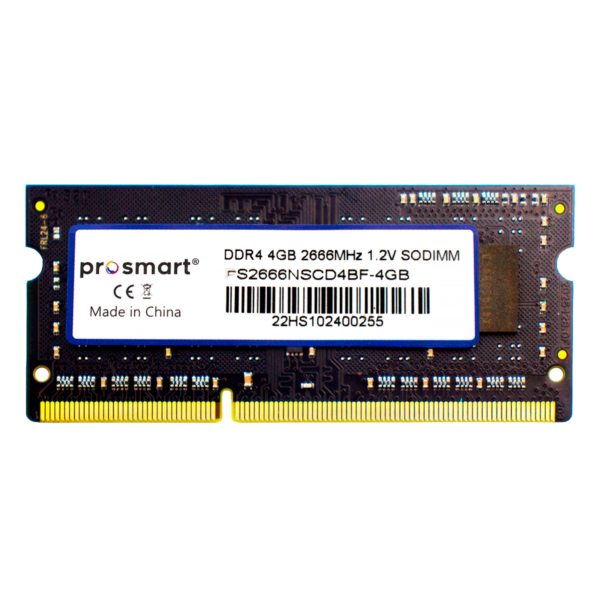 MEMÓRIA RAM DDR4 4GB 2666MHz 1.2V SODIMM NOTEBOOK