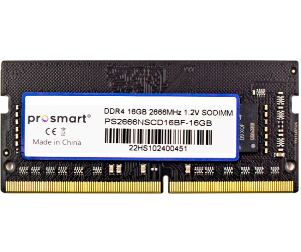 MEMÓRIA DDR4 16GB 2666MHz 1.2V SODIMM