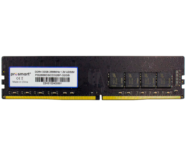 Memória de 32GB DDR4 2666Mhz 1.2V Desktop UDIMM