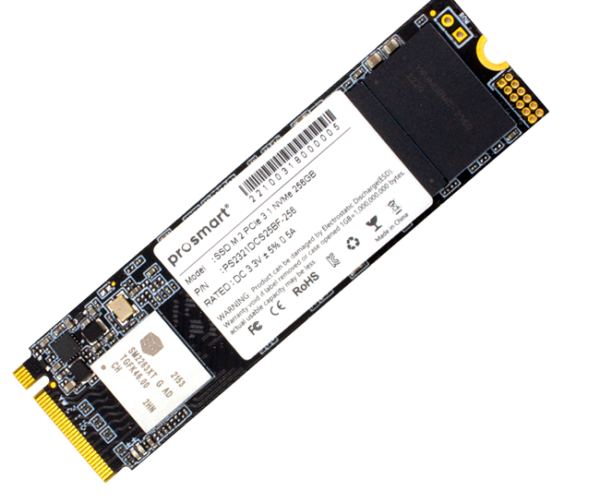 SSD M.2 PCIe 3.1 NVMe 256GB